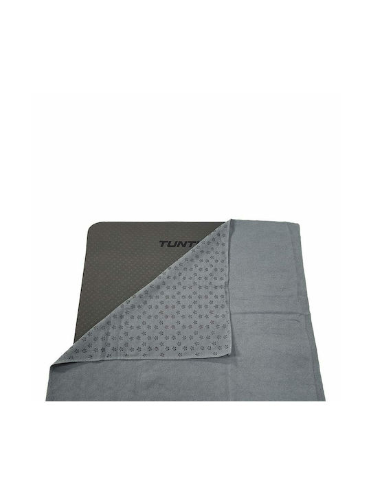 Tunturi Gray Gym Towel with Carrying Case 180x63cm