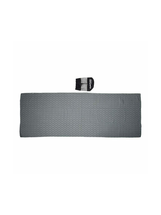 Tunturi Gray Gym Towel with Carrying Case 180x63cm