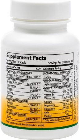 Dynamic Enzymes Eat E-Z 30 φυτικές κάψουλες