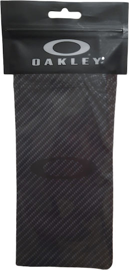 Oakley Microclear Θήκη Γυαλιών Μαλακή με Κορδόνι Μαύρη