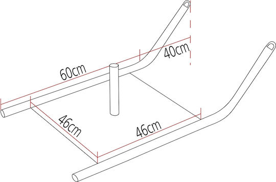 AMILA 48555 Έλκηθρο Έλξης 9kg
