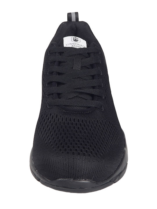 Agatha Ανδρικά Ανατομικά Sneakers Μαύρα
