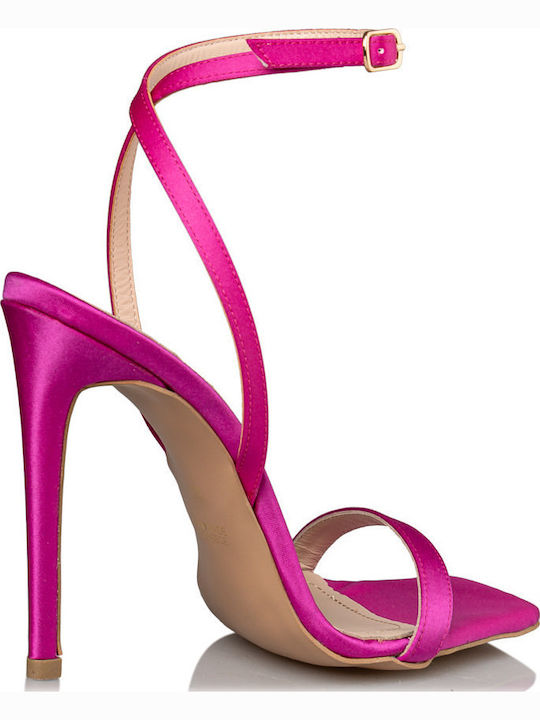 Fabric Sandals Fuchsia