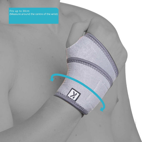 Ortholand Wrist Brace with Thumb & Strap in Gray Color KED/ 82300