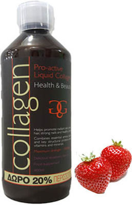 Total Health Solutions Collagen Pro-active Liquid 600ml Φράουλα