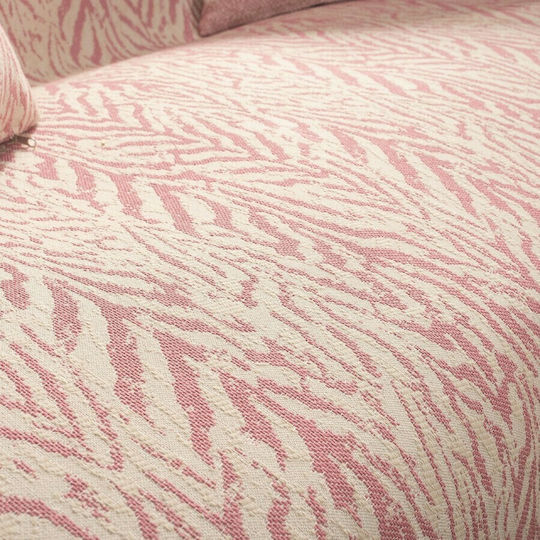 Teoran Vicenza Dreisitzer-Sofa Wurf Chenille 180x300cm