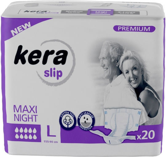 Kera Premium Slip Maxi Night Large 20τμχ