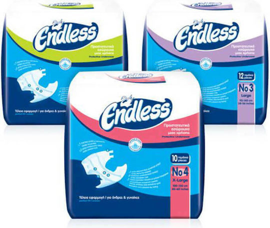 Endless Incontinence Diaper Incontinence Diapers Large 15pcs