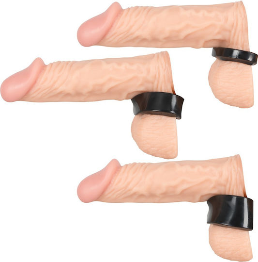 You2Toys Rebel Ball Stretching Kit Set Cock Rings Hoden Schwarz 3Stück