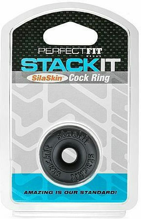 Perfect Fit Brand Stack-it Cockring Black