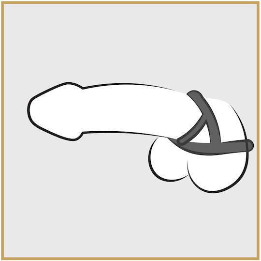You2Toys Bad Kitty Triple Set Cock & Testicle Rings Black