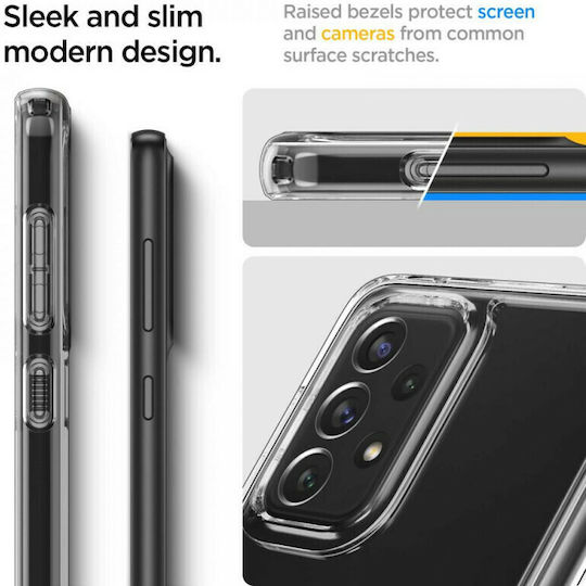 Spigen Ultra Hybrid Umschlag Rückseite Kunststoff Crystal Clear (Galaxy A33 5G)