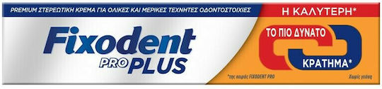 Fixodent Pro Plus Duo Action Denture Adhesive Cream 40gr