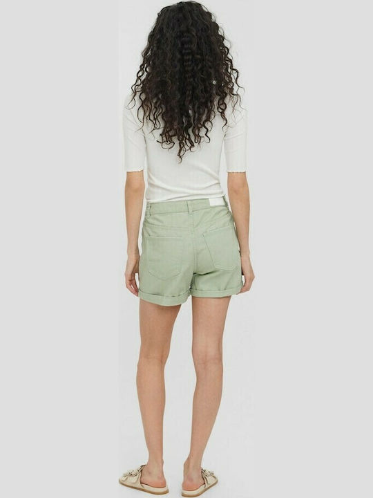 Women's Jean High-waisted Shorts Desert Sage