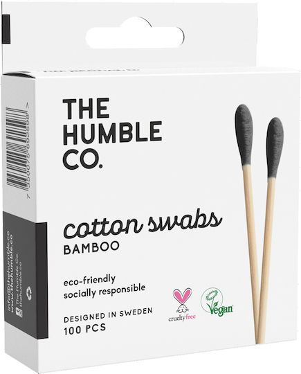 The Humble Co. Bamboo Cotton Buds Black 100pcs
