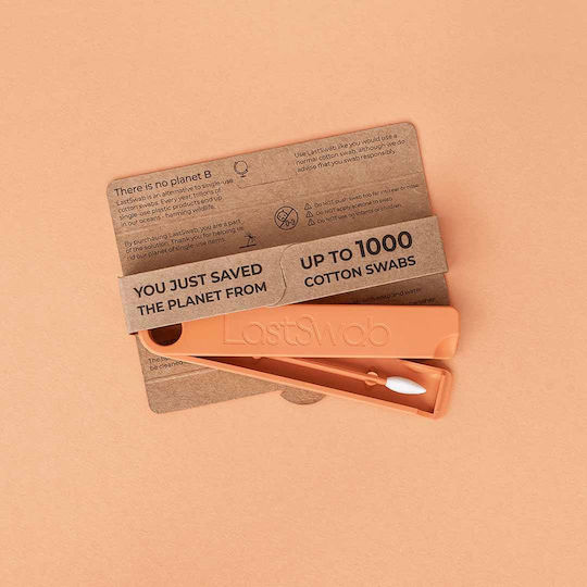 LastObject LastSwab Beauty Μπατονέτα Επαναχρησιμοποιούμενη Peach 1τμχ