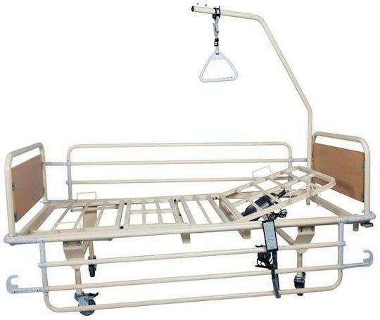 Orthokinisi KN 301 Pat De Spital Electric Electric Single Cu Roți Frâne Bară Laterală Postat Pe