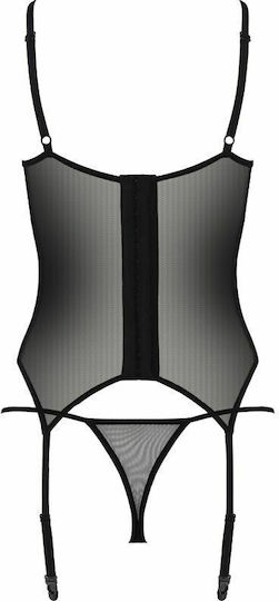 Passion Varella Секси корсети Колекция Corset Eco Черен