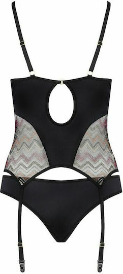 Casmir Lingerie Lagerta Casmir Corset Black