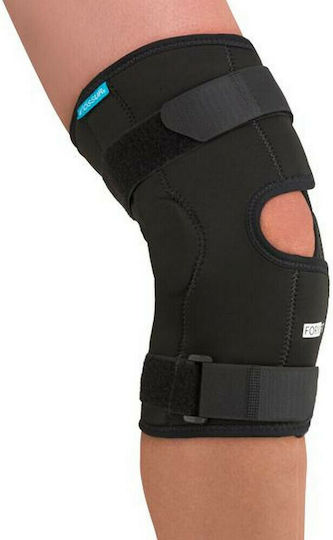 Ossur Formfit Hinged Knees Сплит Коляно Неопрен в Черен Цвят
