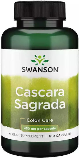 Swanson Cascara Sagrada 450мг 100 капси