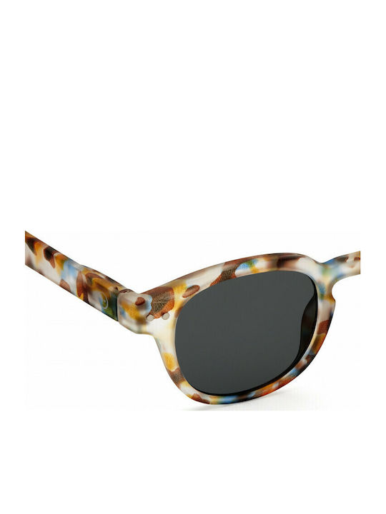 Izipizi C Square Kids Sunglasses Blue Tortoise For 5-10 Years