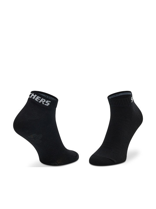 Skechers Μονόχρωμες Κάλτσες Μαύρες 3Pack