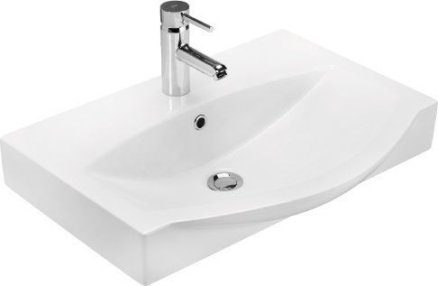 Drop Senso 65 Blat cu Lavoar & Oglindă cu lumină L62xW38xH50cm Granit