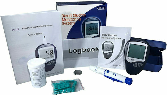 Sejoy Blood Clucose Monitoring System BG-102 Μετρητής Σακχάρου