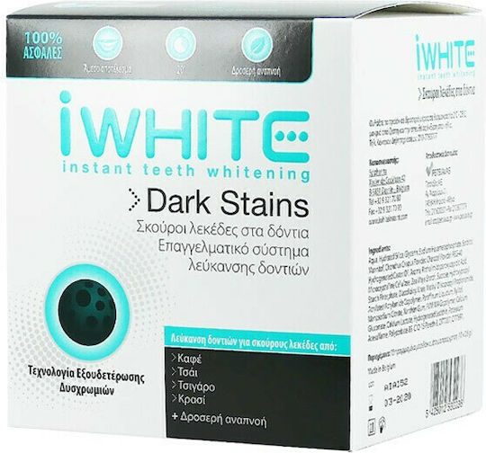 iWhite Dark Stains Μασελάκι Λεύκανσης Δοντιών 10τμχ