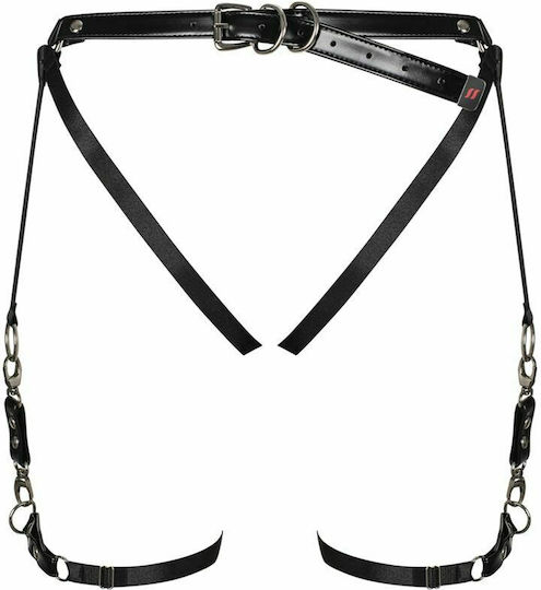 Obsessive Εσώρουχο Garter Belt Harness Plus Size Black