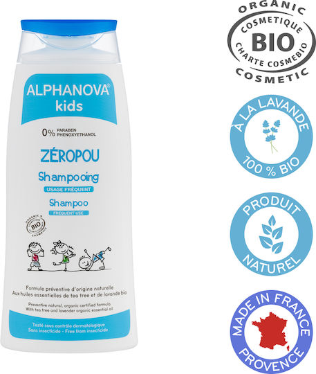Alphanova Kids Zeropou Läusebehandlung Shampoo Zur Prävention Gegen Kopfläuse 200ml