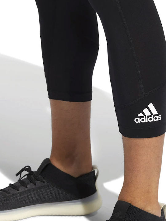 adidas Techifit 3/4 Ανδρικό Αθλητικό Κολάν Compression Capri Μαύρο