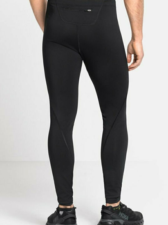 Odlo Element Light Ανδρικό Αθλητικό Κολάν Compression Μακρύ Μαύρο