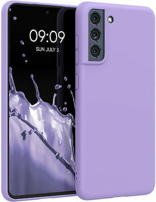 KWmobile Umschlag Rückseite Silikon Violet Purple (Galaxy S21 FE 5G) 55484.222