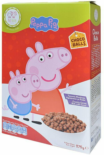 Kids Valley Cereals Peppa Pig Choco Balls 375gr