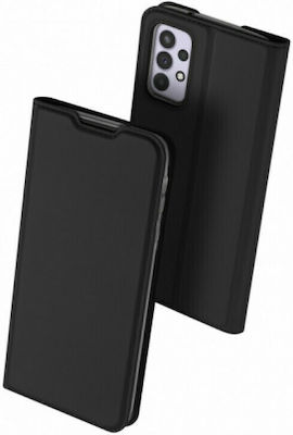 Dux Ducis Skin Pro Buchen Sie Synthetisches Leder Schwarz (Galaxy A33 5G)