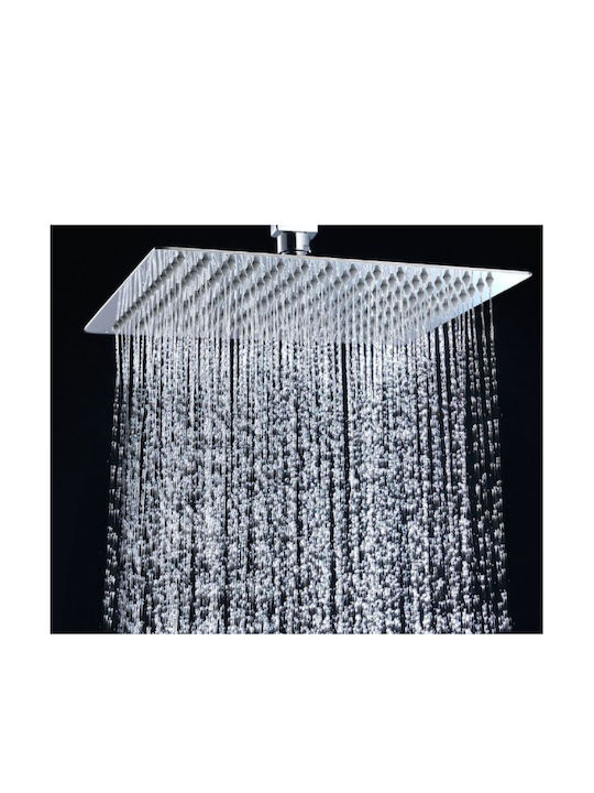 Imex Bali Ρυθμιζόμενη Στήλη Ντουζ με Μπαταρία 98-140cm Ασημί