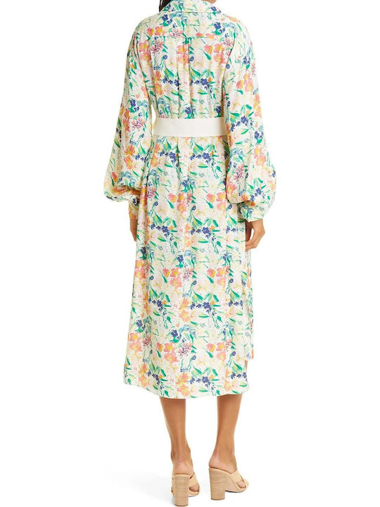Daisy Rings Summer Midi Dress Wrap Floral