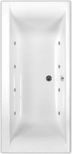 Carron Bathrooms Haiku CRN Μπανιέρα Ακρυλική με Υδρομασάζ 180x90cm