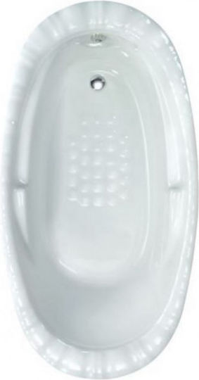 Sanitec Sylvia Cadă de baie Acrilic 190x90cm