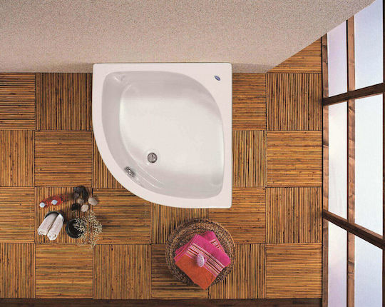 Acrilan Mykonos Acrylic Corner Bathtub 90x90cm