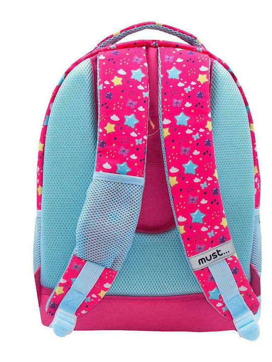 Must Balloon Girl School Bag Backpack Elementary, Elementary Multicolored