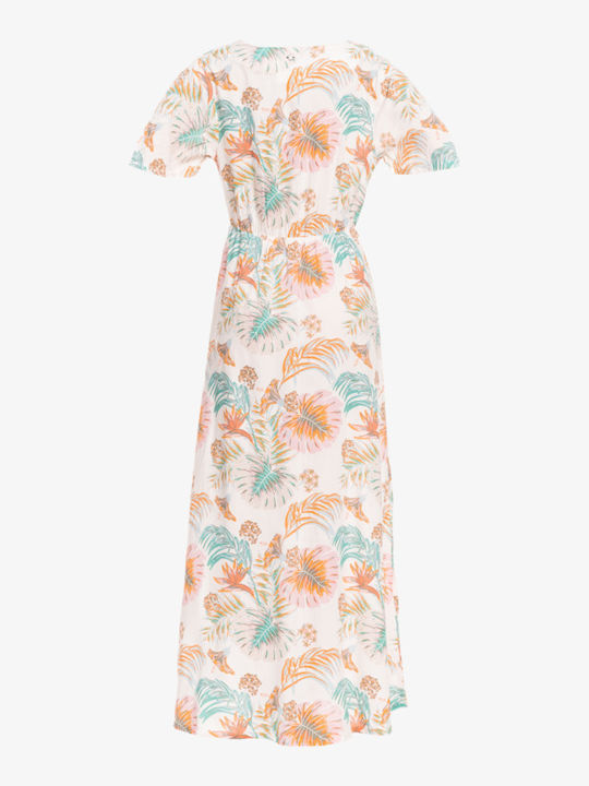 Girly Community Rochii De Vară Pentru Femei Maxi Rochie Wrap-Around Floral