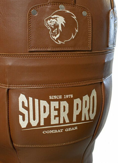 Super Super Pro Vintage Anglebag mit Höhe 120cm Braun