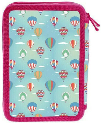 Must 3D Balloon Pencil Case Full with 2 Compartments Pink