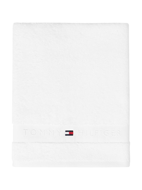 Tommy Hilfiger Πετσέτα Σώματος Legend 70x140εκ. White