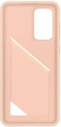Samsung Back Cover Silicone with Card Slot Peach (Galaxy A33 5G)