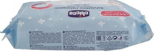 Chicco Бебешки кърпички без аромат, алкохол и парабени 72бр