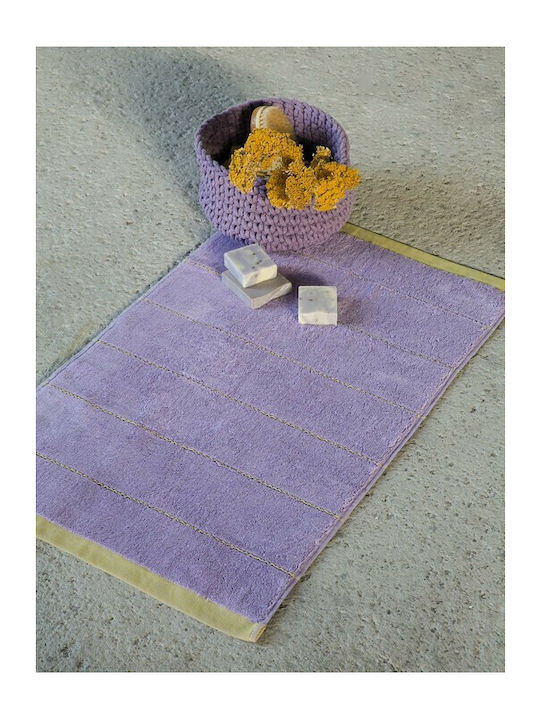 Nima Bath Mat Cotton Agua 28726 Lavender 50x80cm